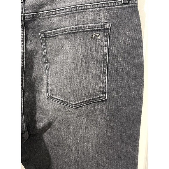 Porter Blue The Rebel Straight-Cole High Rise Straight Leg Jeans Denim Women 34 - Picture 12 of 16